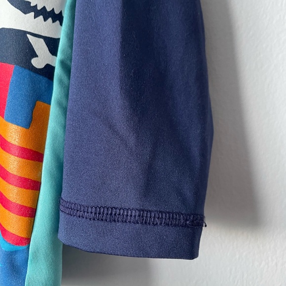 Cat & Jack Pirate Themed Rash Guard Size 4T - Picture 5 of 9